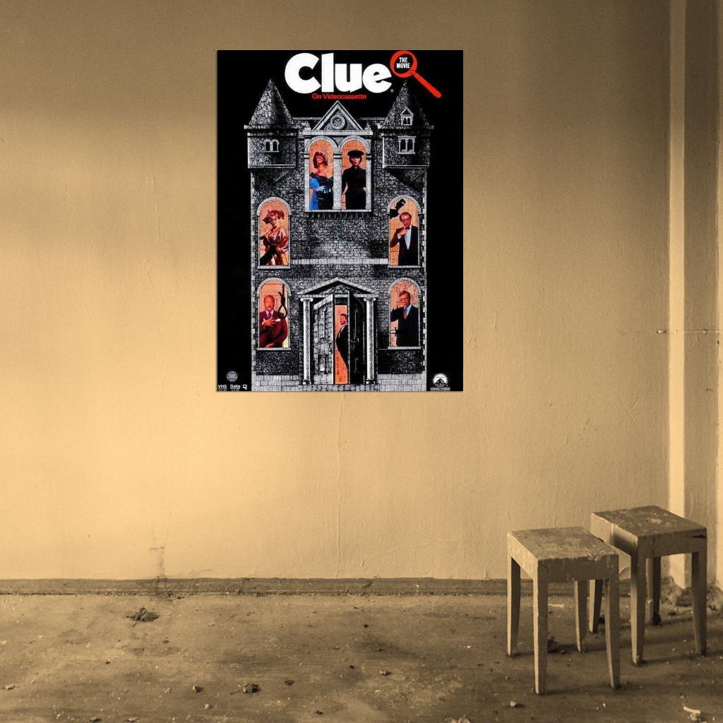 Clue Movie 1985 Eileen Brennan, Tim Curry, Madeline Kahn Decor Wall Print POSTER