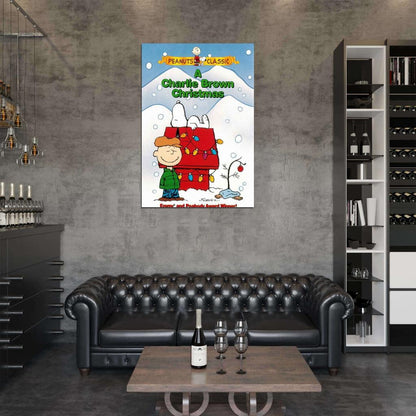 A Charlie Brown Christmas Movie Peter Robbins Decor Wall Print POSTER