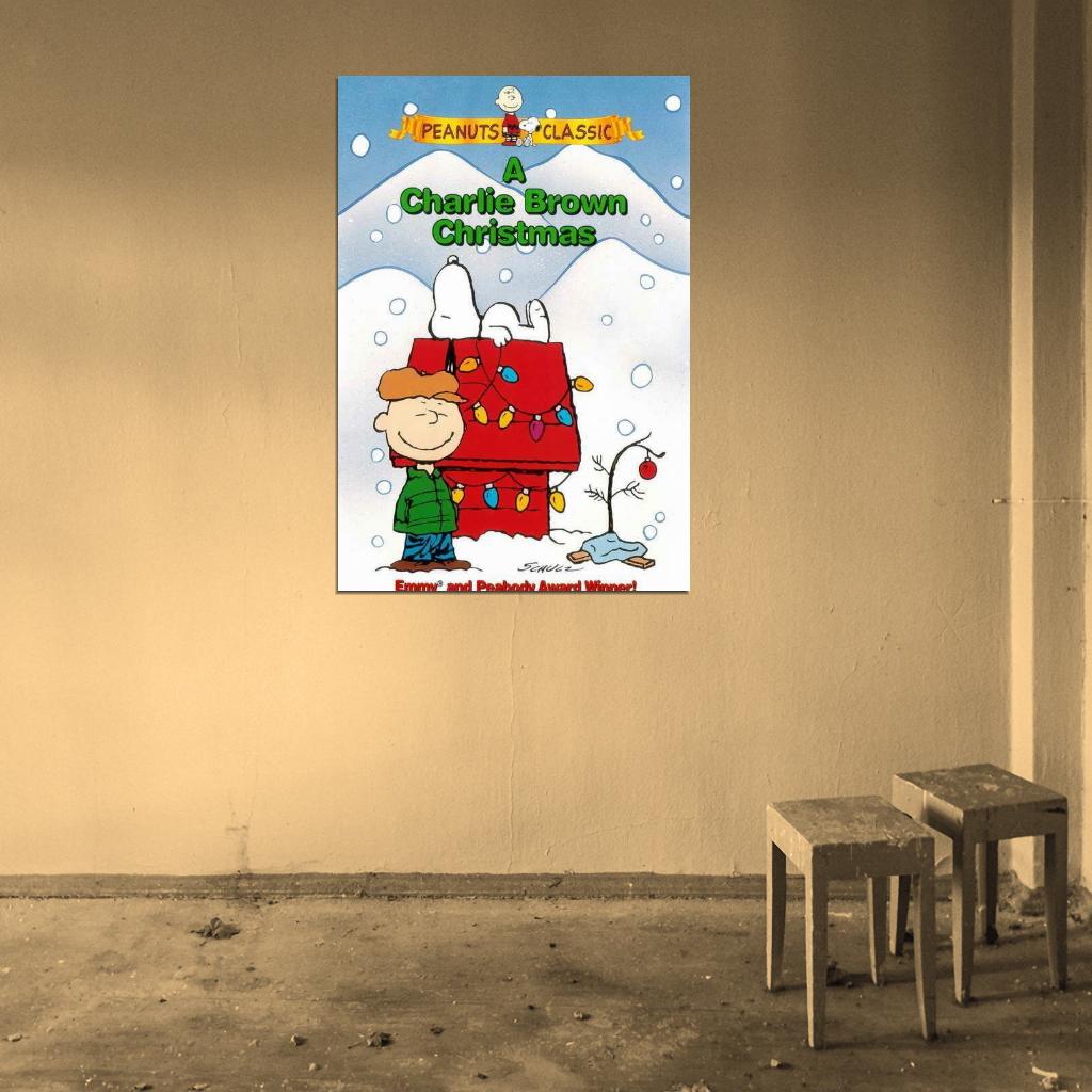 A Charlie Brown Christmas Movie Peter Robbins Decor Wall Print POSTER