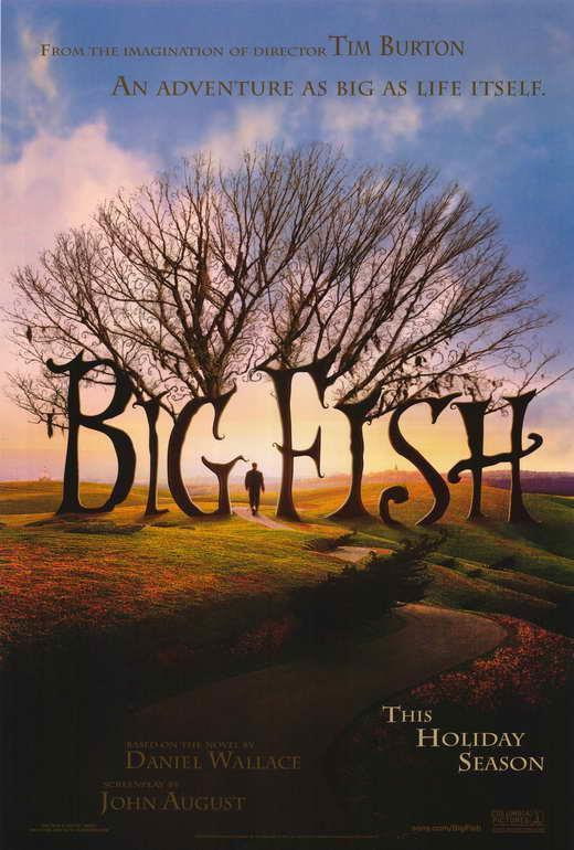 Big Fish Movie 2003 Ewan McGregor, Albert Finney Decor Wall Print POSTER