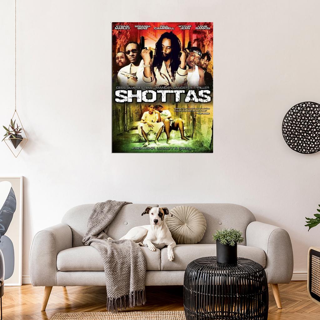 Shottas Movie Ky-Mani Marley pragga Benz Decor Wall Print POSTER