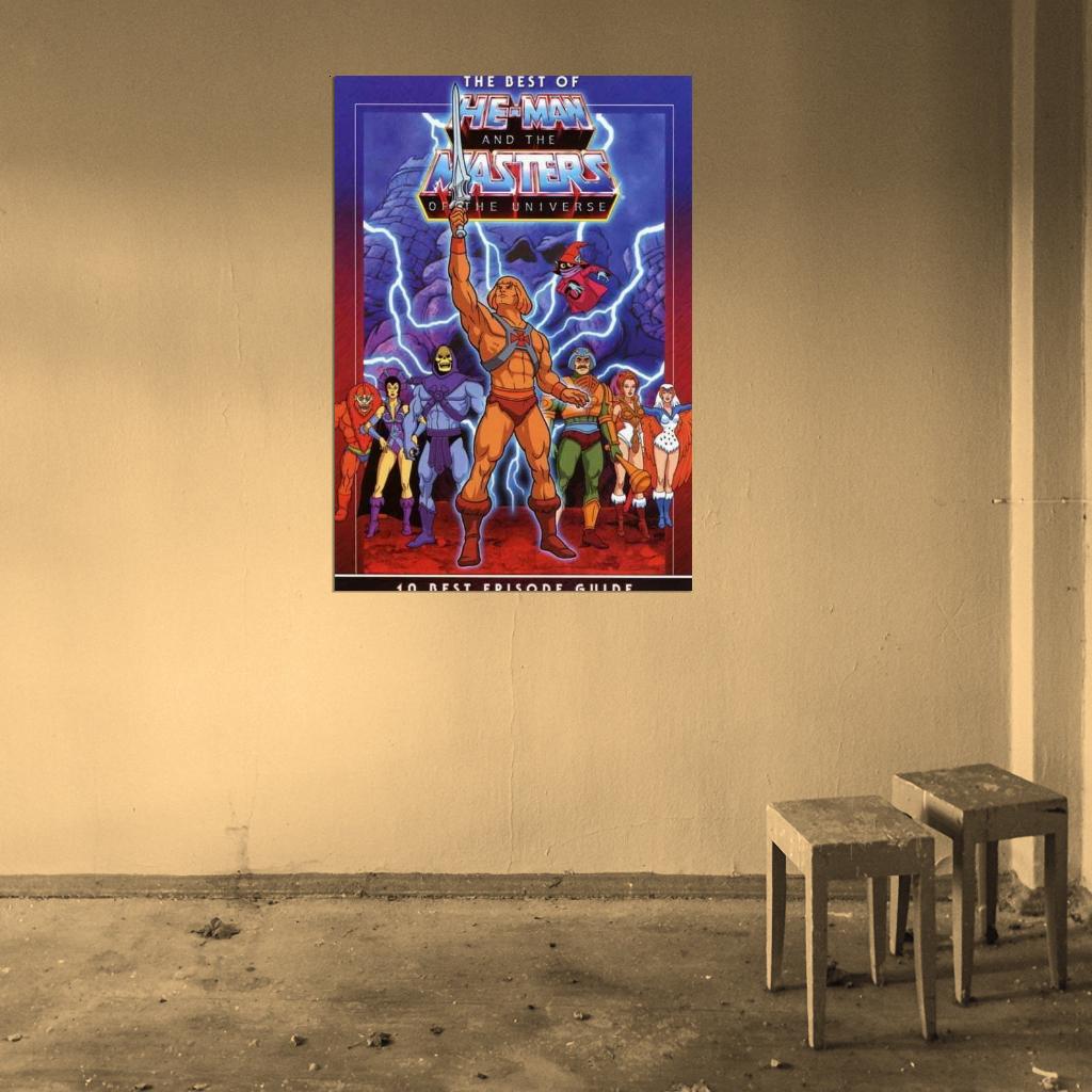 He-Man and the Masters of the Universe Movie 1987 WALL PRINT POSTER