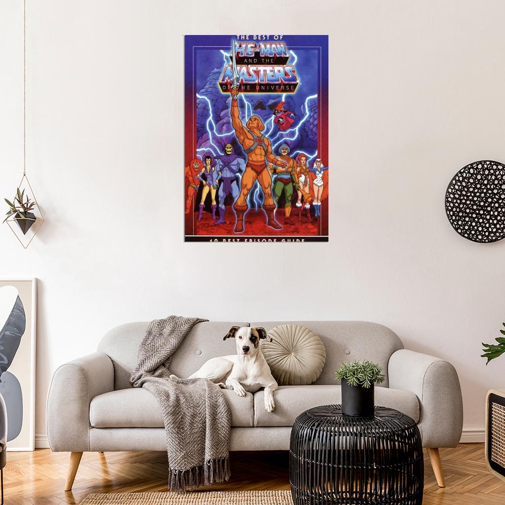 He-Man and the Masters of the Universe Movie 1987 WALL PRINT POSTER