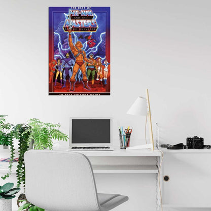 He-Man and the Masters of the Universe Movie 1987 WALL PRINT POSTER