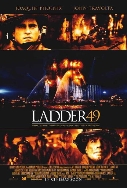 Ladder 49 Movie 2004 John Travolta, Joaquin Phoenix Decor Wall Print POSTER