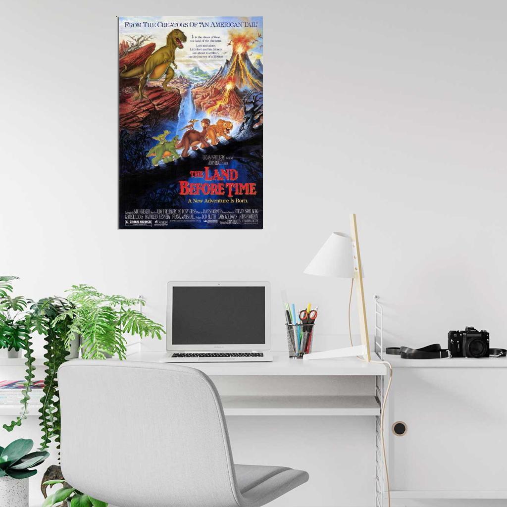 The Land Before Time Movie Pat Hingle Decor Wall Print POSTER