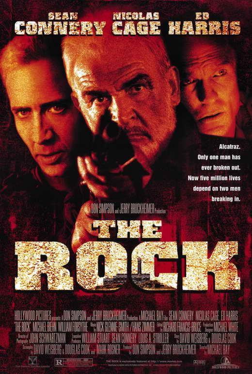 The Rock Movie 1996 Nicolas Cage Sean Connery Decor Wall Print POSTER