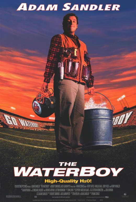 The Waterboy Movie 1998 Adam Sandler, Kathy Bates Decor Wall Print POSTER