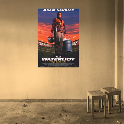 The Waterboy Movie 1998 Adam Sandler, Kathy Bates Decor Wall Print POSTER