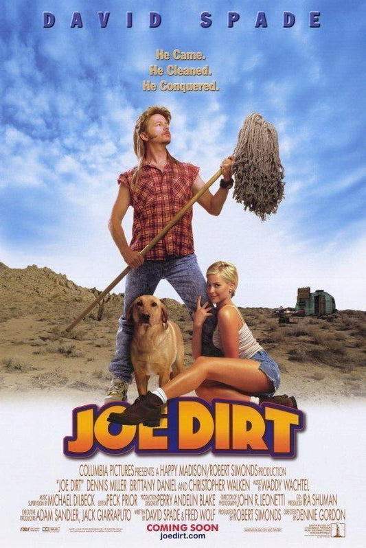 The Adventures of Joe Dirt Movie 2001 David Spade Decor Wall Print POSTER