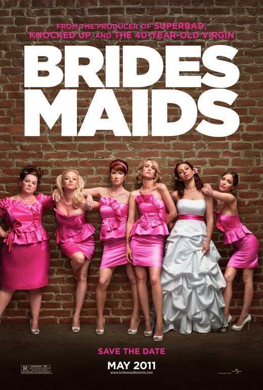 Bridesmaids Movie 2011 Kristen Wiig Maya Rudolph Rose Byrne Decor Wall Print POSTER