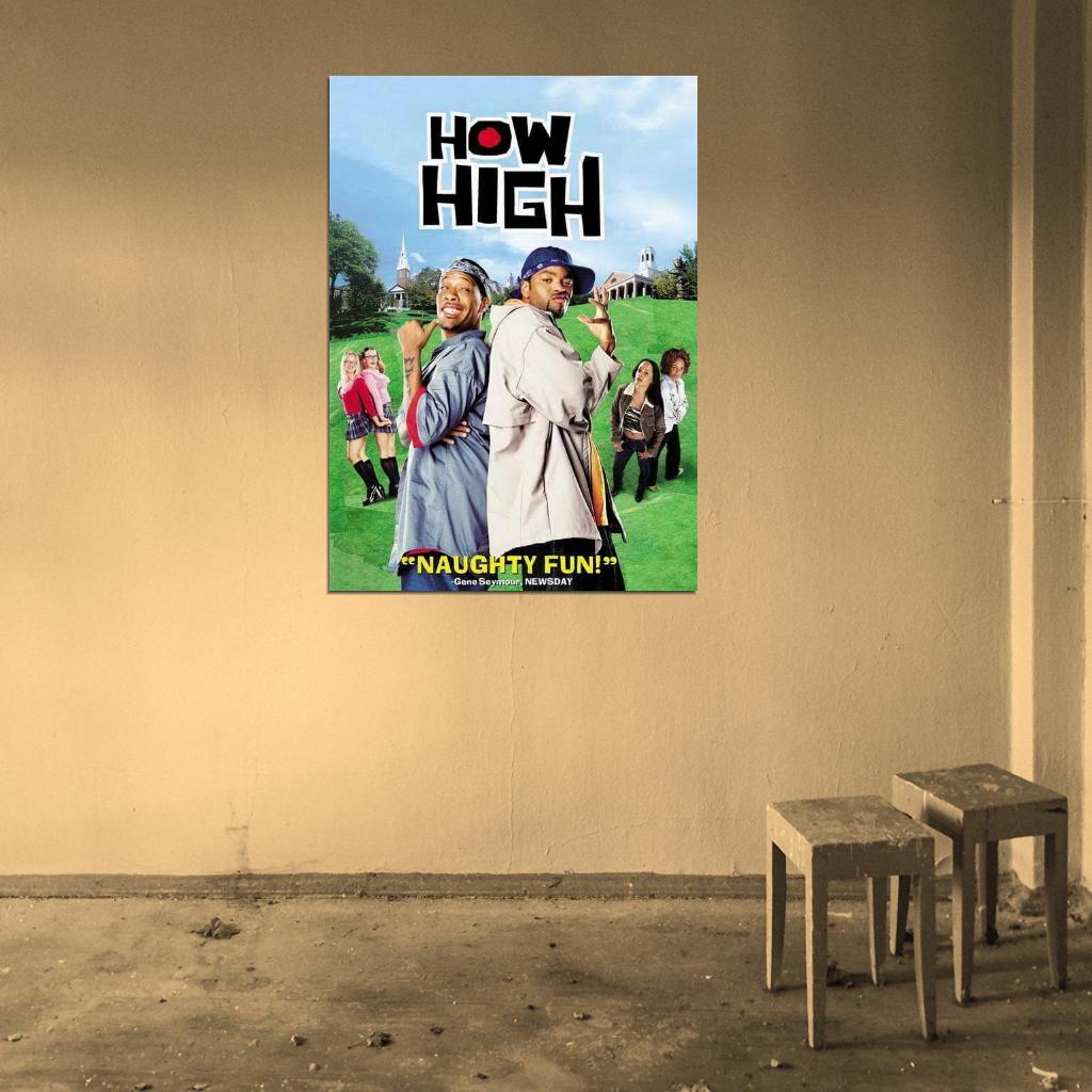 How High Movie 2001 Method Man, Redman bba Babatunde Decor Wall Print POSTER