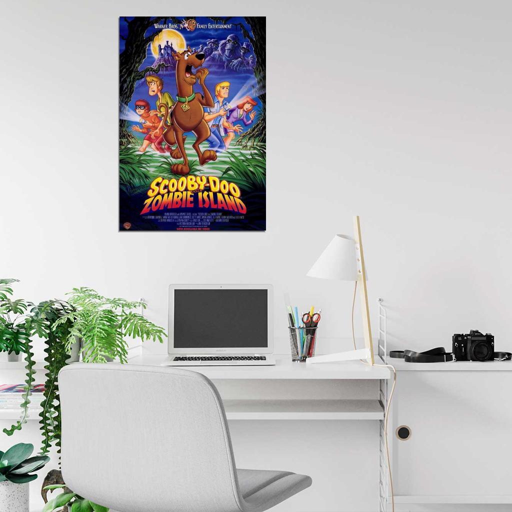 Scooby-Doo on Zombie Island Movie Scott Innes Decor Wall Print POSTER