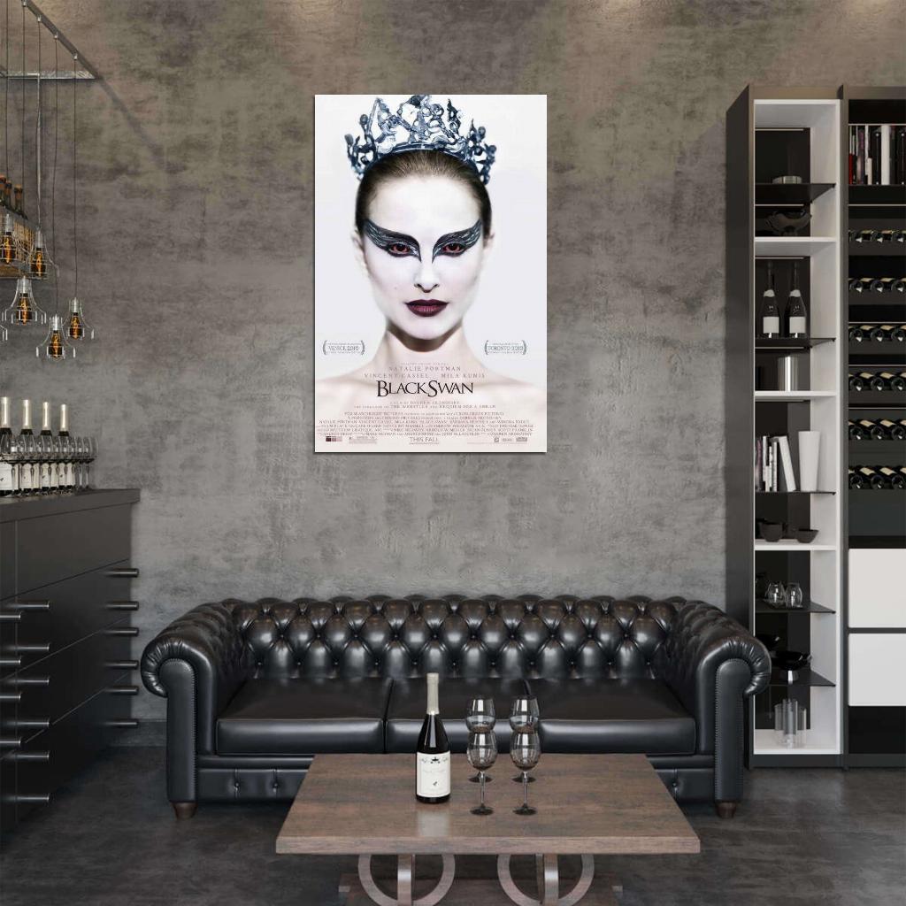 Black Swan Movie 2010 Natalie Portman, Mila Kunis Decor Wall Print POSTER