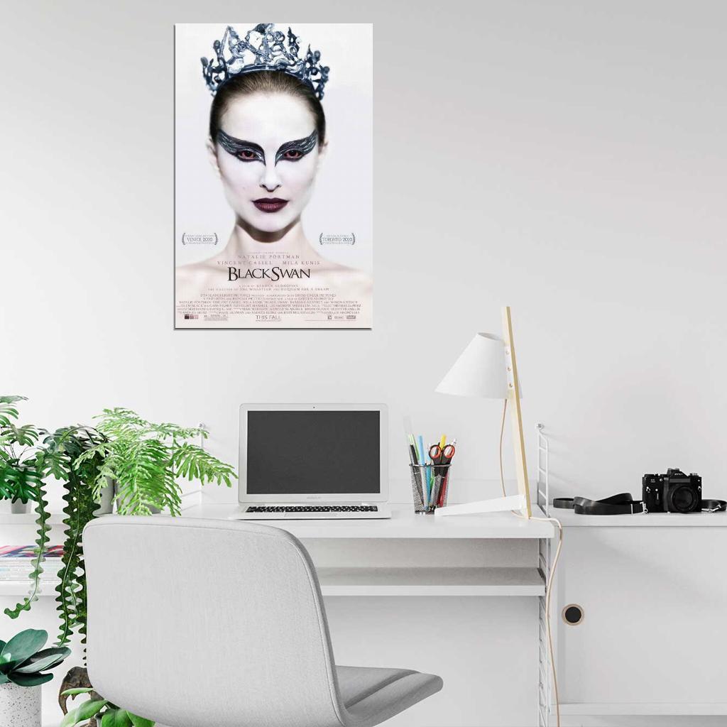 Black Swan Movie 2010 Natalie Portman, Mila Kunis Decor Wall Print POSTER