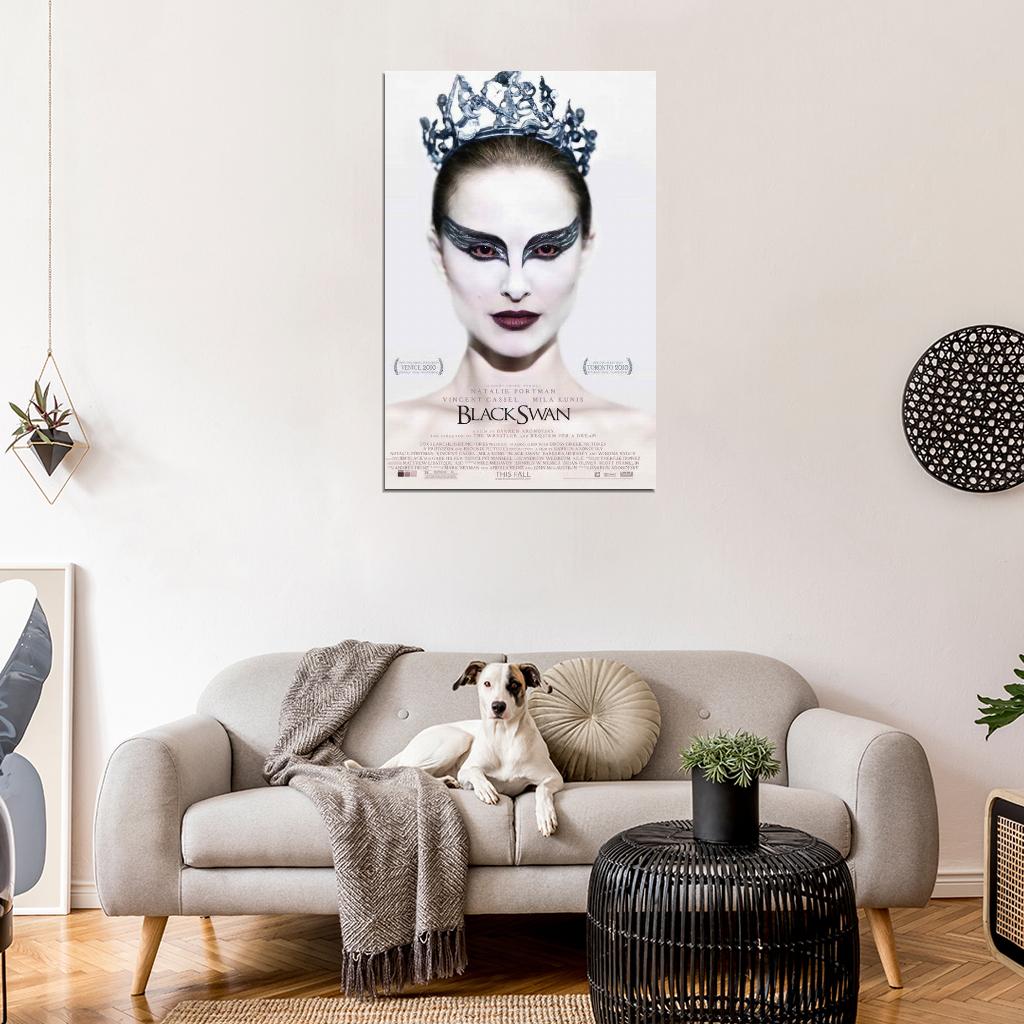 Black Swan Movie 2010 Natalie Portman, Mila Kunis Decor Wall Print POSTER