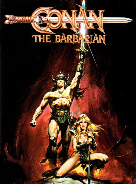 Conan The Barbarian Movie 1982 Arnold Schwarzenegger Decor Wall Print POSTER