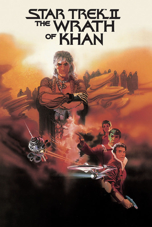 STAR TREK II THE WRATH OF KHAN Movie 1982 Decor Wall POSTER Print