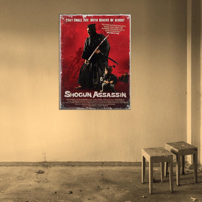 Shogun Assassin Cult Cinema Lone Wolf and Cub Decor Wall Print POSTER