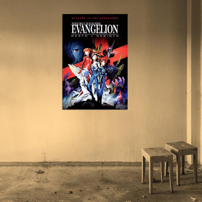 Neon Genesis Evangelion Death & Rebirth Anime Wall POSTER Print