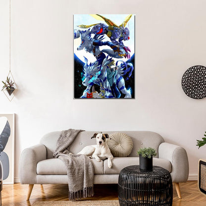 Digimon Adventure Tri Anime Gabumon Wall POSTER Print Affiche