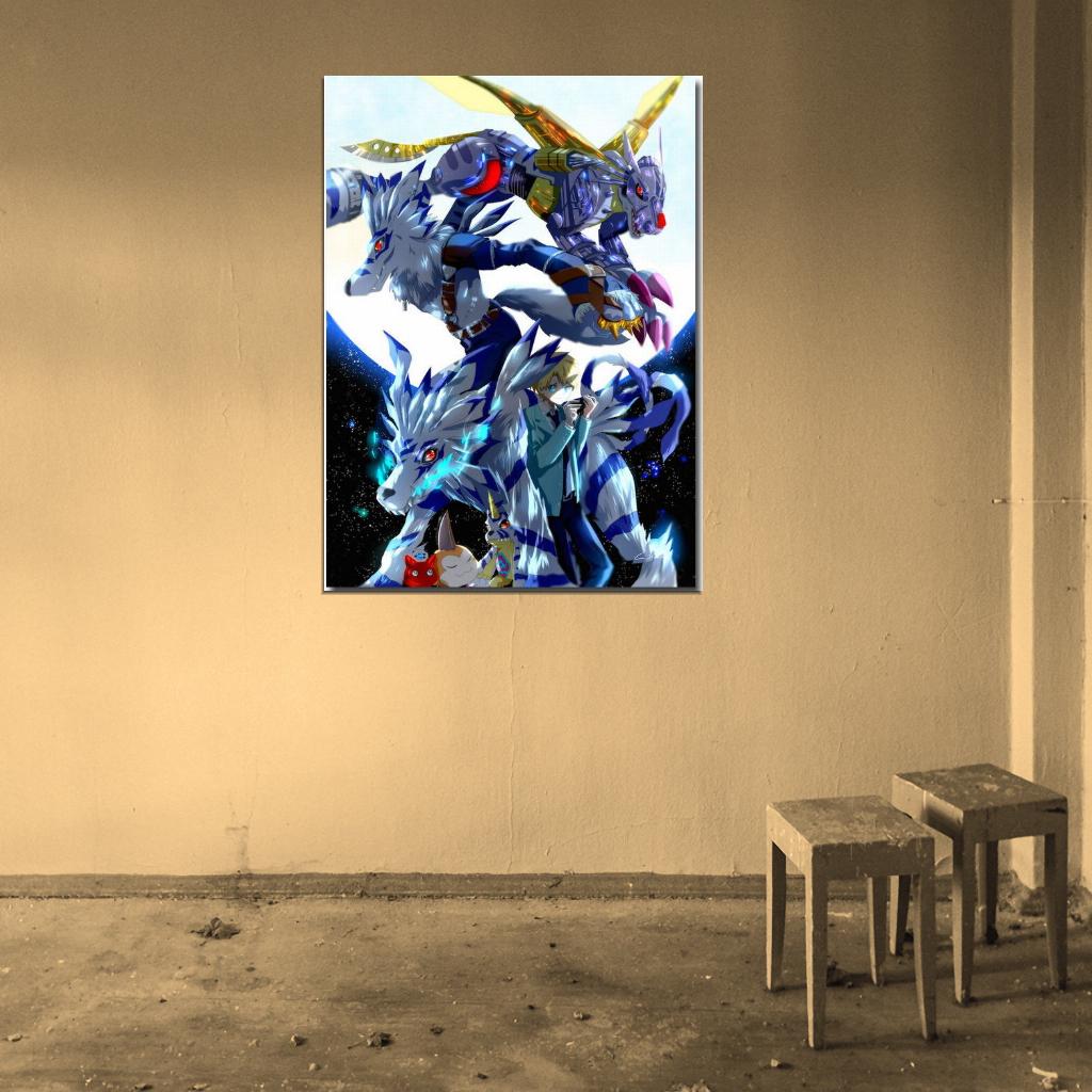 Digimon Adventure Tri Anime Gabumon Wall POSTER Print Affiche