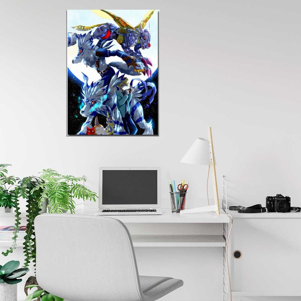 Digimon Adventure Tri Anime Gabumon Wall POSTER Print Affiche