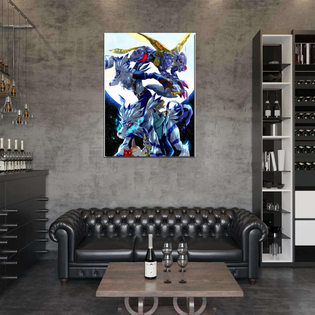 Digimon Adventure Tri Anime Gabumon Wall POSTER Print Affiche