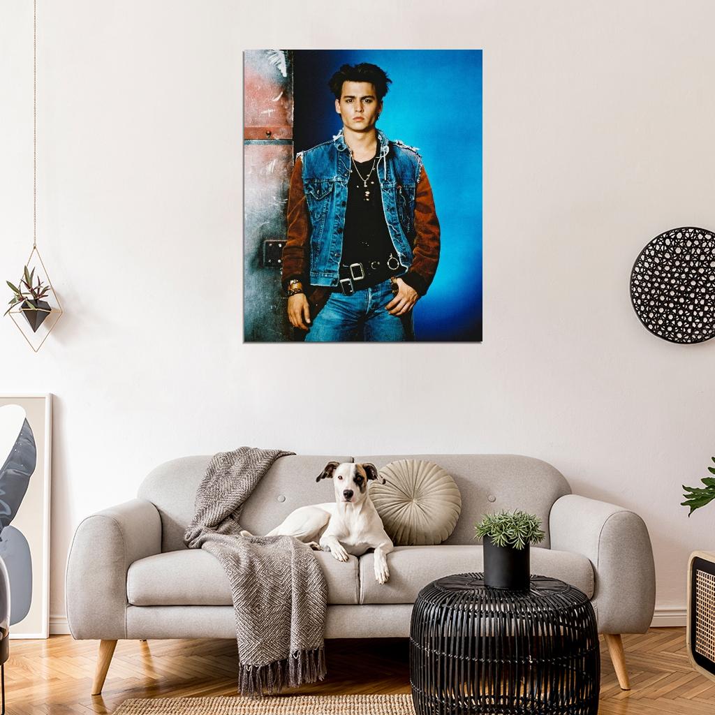 Johnny Depp Color Photograph 21 Jump Street Rare Decor Wall Print POSTER