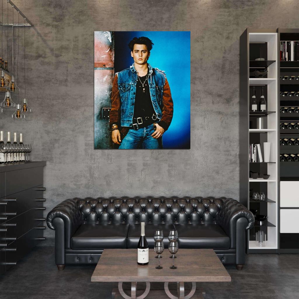 Johnny Depp Color Photograph 21 Jump Street Rare Decor Wall Print POSTER