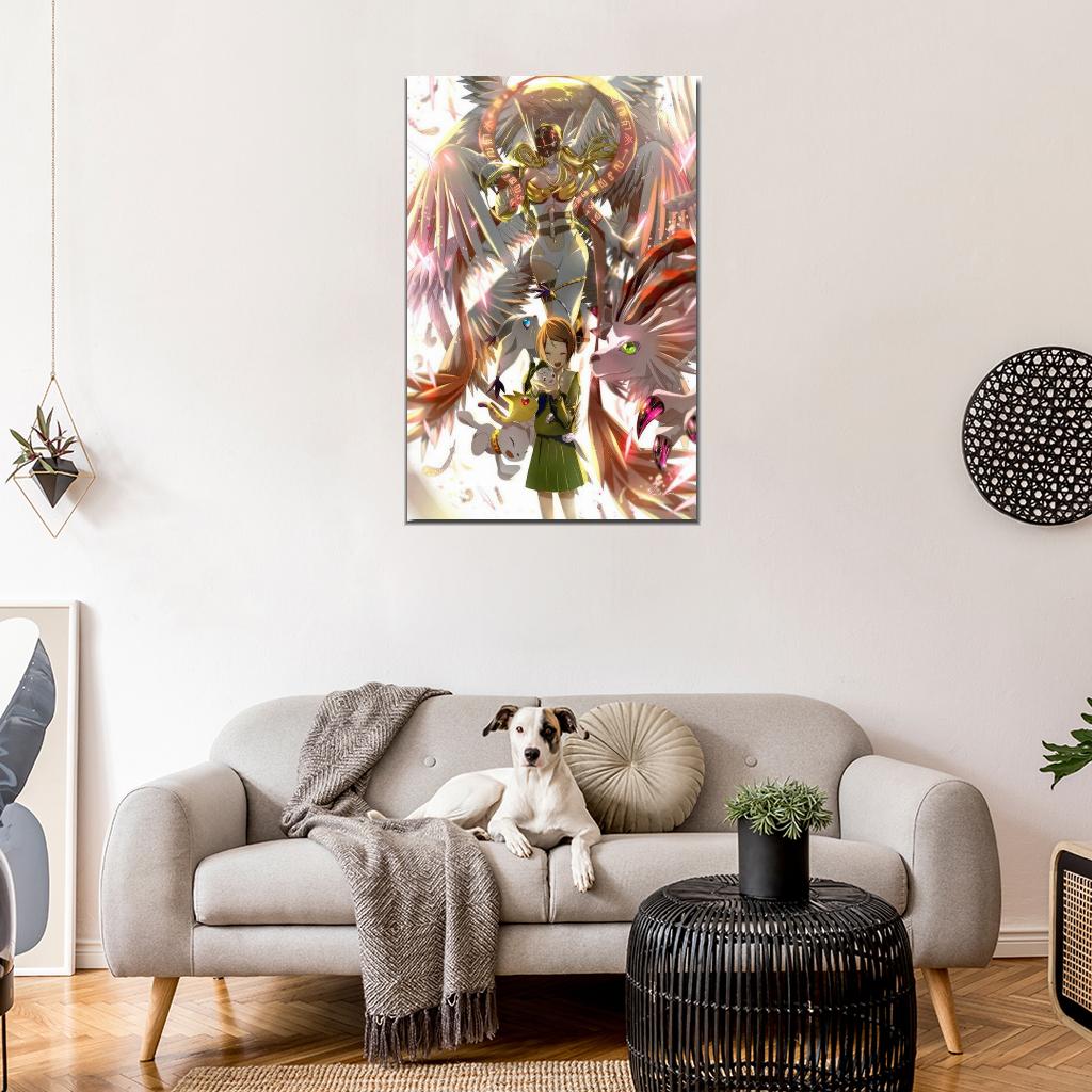 Digimon Adventure Tri Anime Nice Tailmon Ofanimo Decor Wall Print POSTER