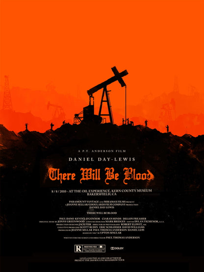 There Will Be Blood Movie 2007 Cool Art Wall Print Poster