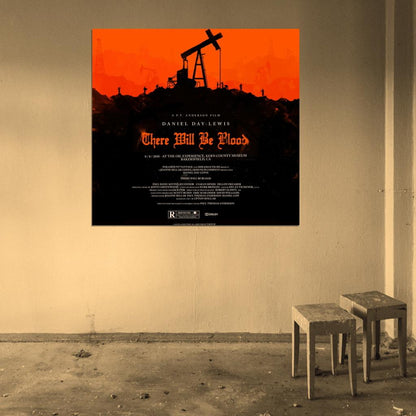 There Will Be Blood Movie 2007 Cool Art Wall Print Poster