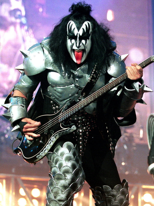 The Demon Gene Simmons KISS Heavy Metal Hard Rock Wall Print Poster