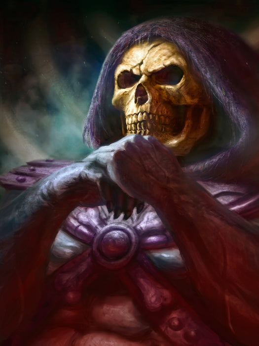 Masters of the Universe Skeletor Art Print Poster