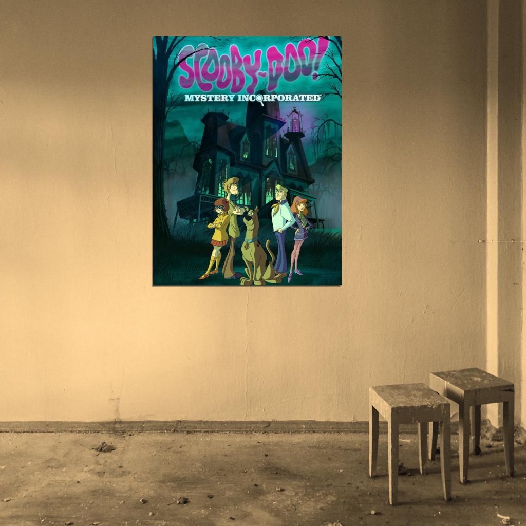 Scooby-Doo! Mystery Incorporated Cool Cartoon Art Print Poster