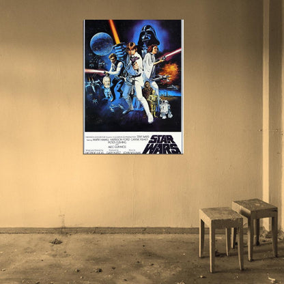 Star Wars Movie Vintage Wall Print Poster