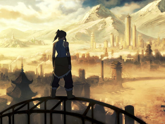 Avatar The Legend of Korra Anime Manga Art Print Poster