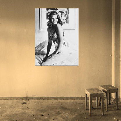 Rita Hayworth Shawshank Redemption Vintage Art Print Poster